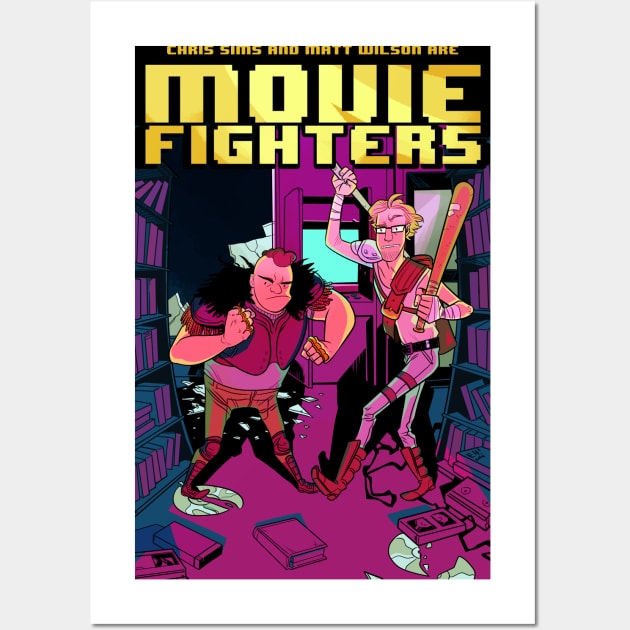 Movie Fighters poster by Erica Henderson Wall Art by Klytus Media